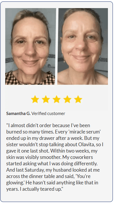 Third verified Luminara before and after skin results